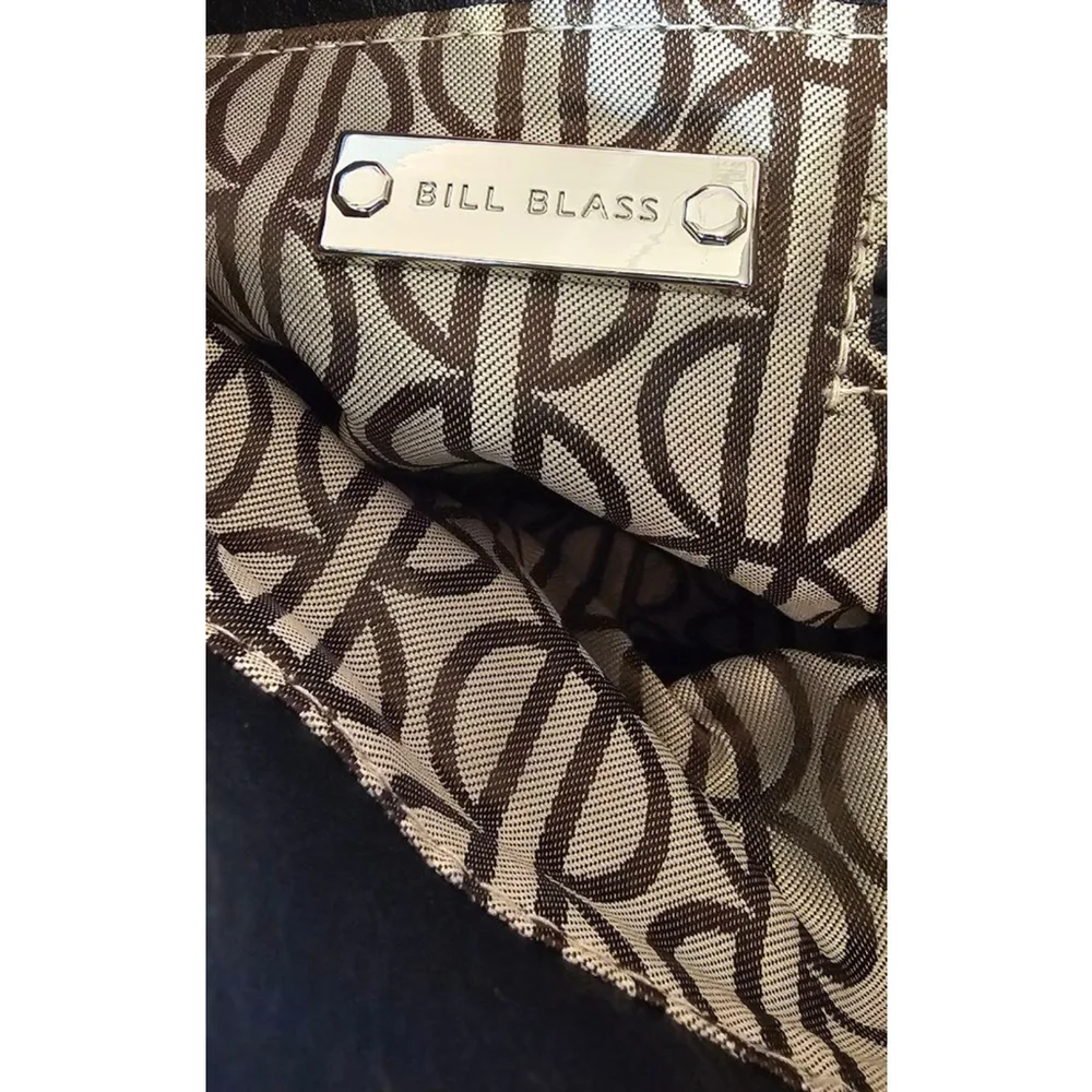 EUC Bill Blass Natural Fiber Canvas Shoulder/Clutch